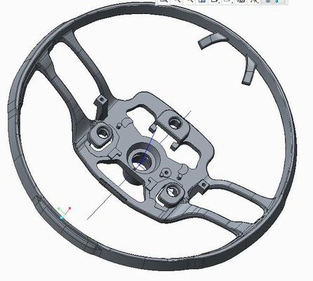 गुणवत्ता Magnesium Alloy Steering Wheel Frame Metals Light Car Wheel Cover फैक्टरी