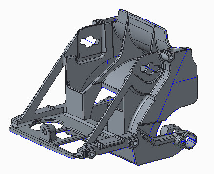 गुणवत्ता EMT 2000T Die Car Seat Frame Magnesium Metal Alloy फैक्टरी